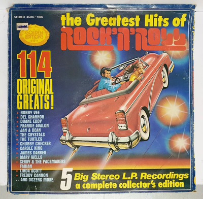 Various – The Greatest Hits Of Rock N' Roll 114 Original Greats-lp-Tron Records