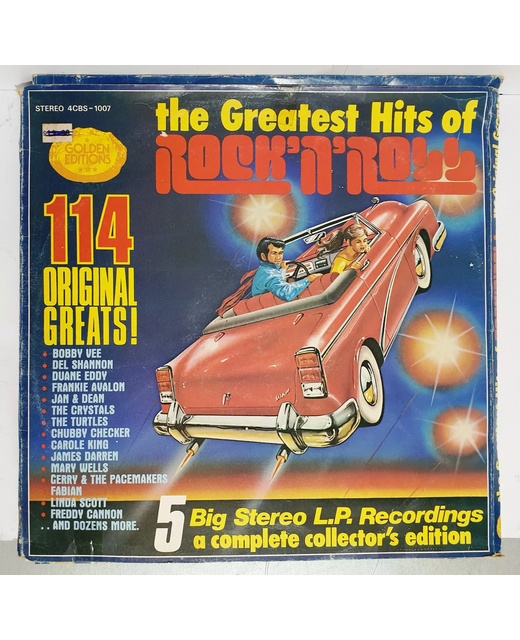Various – The Greatest Hits Of Rock N' Roll 114 Original Greats