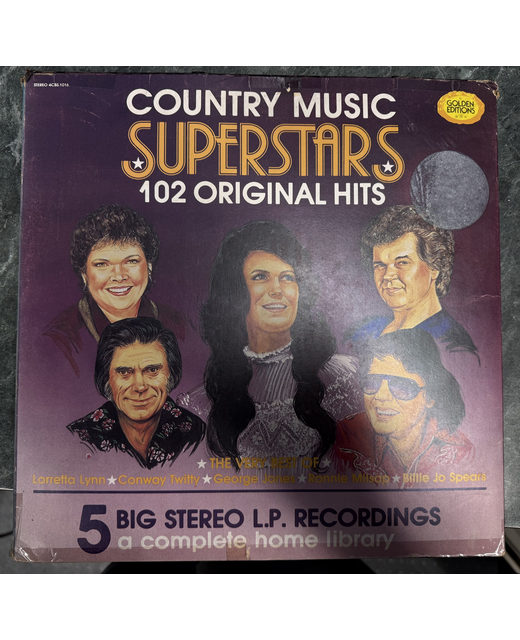 Various - Country Music Superstars 102 Original Hits (Box Set)