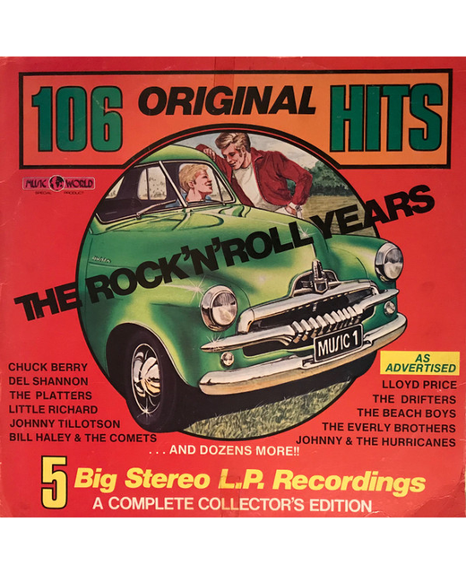 Various – The Rock n Roll Years 106 Original Hits (Box Set)
