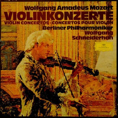 Wolfgang Amadeus Mozart, Wolfgang Schneiderhan, Berliner Philharmonike (Box Set)-lp-Tron Records