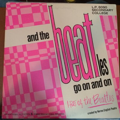 Norma English Poutre, Ambrose Brazelton – And The Beatles Go On And On-lp-Tron Records