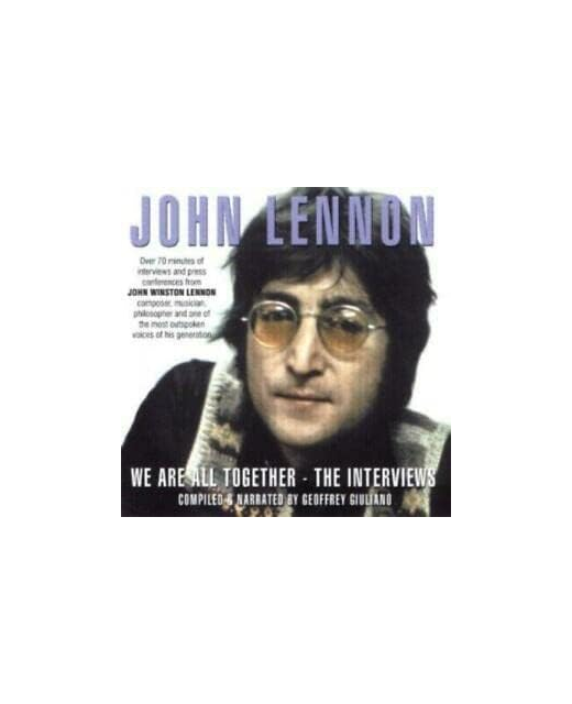 John Lennon - We Are All Together, The Interviews (CD)