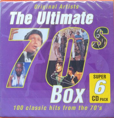 Various – The Ultimate 70s Box (6 x CD)-cds-Tron Records