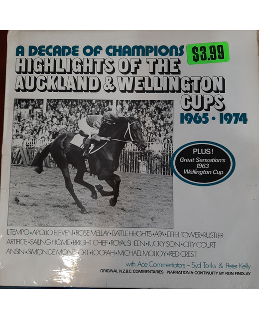 Ron Findlay – A Decade Of Champions Highlights Of The Auckland & Wellington Cup