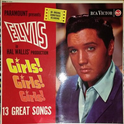 Elvis Presley - Girls! Girls! Girls!-lp-Tron Records