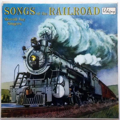 Merrill Jay Singers – Songs Of The Railroad-lp-Tron Records