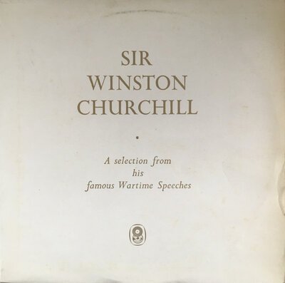 Sir Winston Churchill – A Selection From His Famous Wartime Speeches-lp-Tron Records